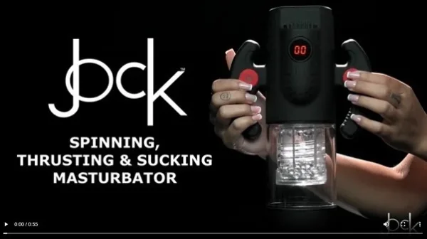 Watch-XR Brands-Turbo Max Spinning-Thrusting-Sucking-Masturbator by Jock-Sex Toy Commercial