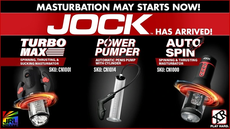 XR Brands-introduce-JOCK Collection-male masturbator sex toys