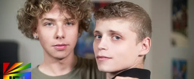 Vincent Revero and Owen Hayes in twink debut scene – Helix Studios