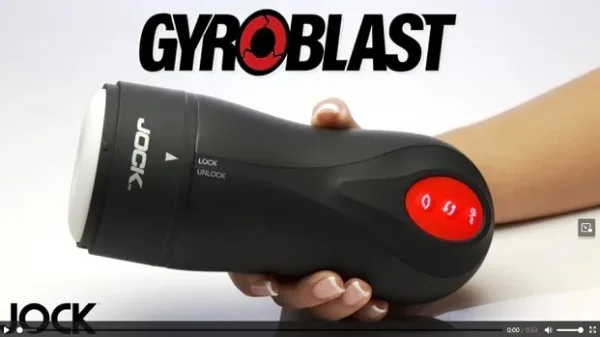 Watch Gyroblast Masturbator by JOCK – Suction, Vibration & Gyration Demo by XR Brands