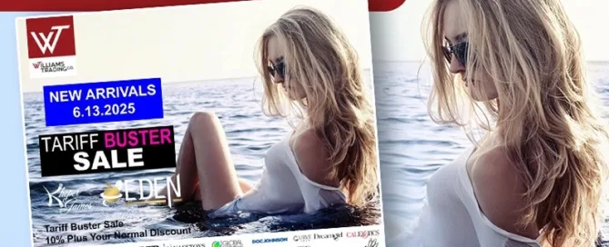 Williams Trading Tariff Buster Sale with Blush, XR Brands, EVOLVED