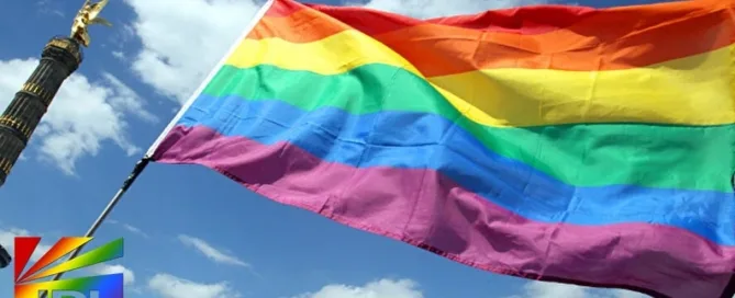 Berlin parents sue over LGBT Pride flag at school, image via Queer Berlin, featured on JRL CHARTS LGBT Politics Europe