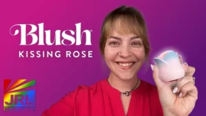 Blush Kissing Rose Vibe – luxury pleasure product by Blush Novelties.