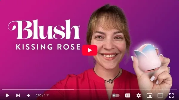 Tawney Seren spotlights the Blush Kissing Rose Vibe – video review on JRL CHARTS.