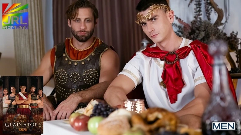 Dawn of the Gladiators DVD – Epic Gay Porn Saga by MEN.com and Pulse Distribution, showcased by JRL CHARTS Gay Adult News