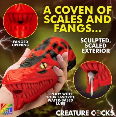 Dragon Tamer Fantasy Silicone Stroker from XR Brands’ Creature Cocks Line – JRL CHARTS