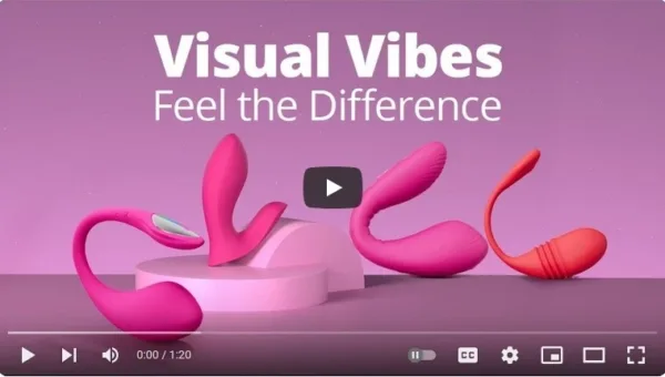 Watch Lovense Feel the Patterns commercial video featuring top-selling sex tech vibrators – JRL CHARTS