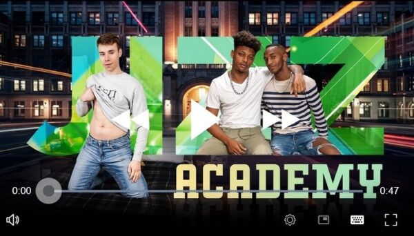 Jizz Academy Uncut video trailer preview starring Bruce Beckham, Adam Awbride, TY Santana, Kai, Zayda, and Alfonso Osnaya – MEN.com Exclusive.