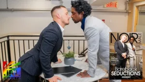 Jordan Jameson and Zack Mackay star in Noir Male’s Bareback Seductions DVD – JRL CHARTS Gay Adult News