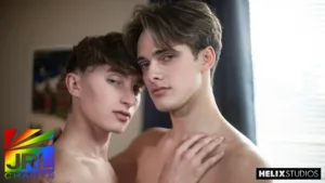 Archer Black makes his bareback debut on Helix Studios in July 2025