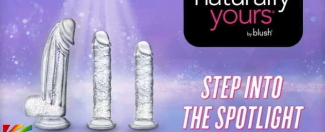 Blush Naturally Yours Glamor, Bling & Gala Glitter Dildos – JRL CHARTS Sex Toys News