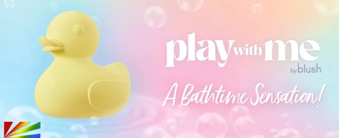 Blush unveils Splash duck vibrator with waterproof silicone and 10 vibration modes