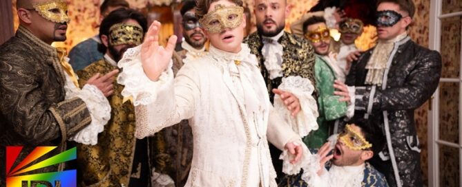 John Brachalli, Gus Torres, and Magnus Loki star in MEN.com’s Cinderello Part 2 gay porn parody