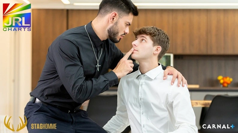 Dex Devall dominates Nico Zetta in raw bareback scene from The Americans Vol. 3