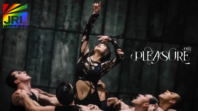 JOLIN poses for Pleasure album cover – 2025 dark-pop release featured on JRL CHARTS Music News