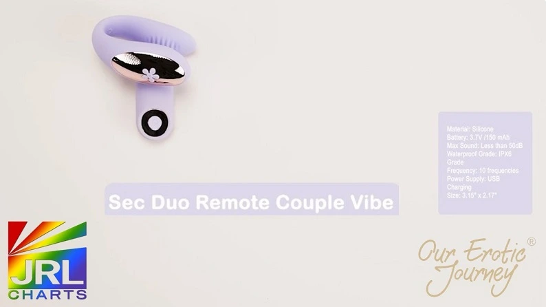 Sec Duo Rechargeable Silicone Couples Vibe for Dual Intimacy – JRL CHARTS