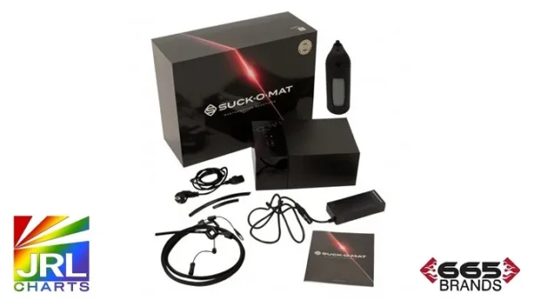 Suck‑o‑Matic 3.0 oral machine kit with sleeve, control unit, and accessories from 665 Brands – JRL CHARTS