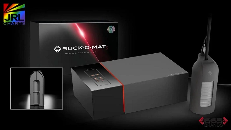 Suck‑o‑Matic 3.0 oral machine with suction sleeve by 665 Brands – featured on JRL CHARTS