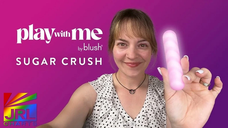 Sugar Crush Bullet Vibrator by Blush® in soft pink UltraSilk silicone – Top Seller for Adult Retailers