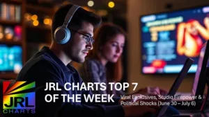 Top 7 trending articles on JRL CHARTS from June 30 to July 6, 2025 – Gay Adult News, LGBT Politics, B2B, and Music