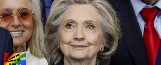 Hillary Clinton attends Donald Trump’s second inauguration ceremony at the U.S. Capitol on January 20, 2025 (Reuters) – JRL CHARTS