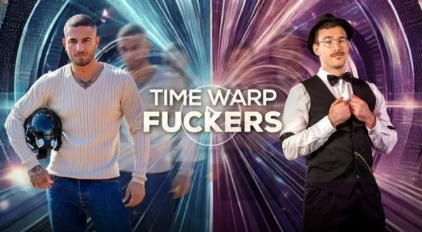 Watch the official Time Warp Fuckers Parts 1–4 DVD trailer from MEN.com | JRL CHARTS Gay Adult News