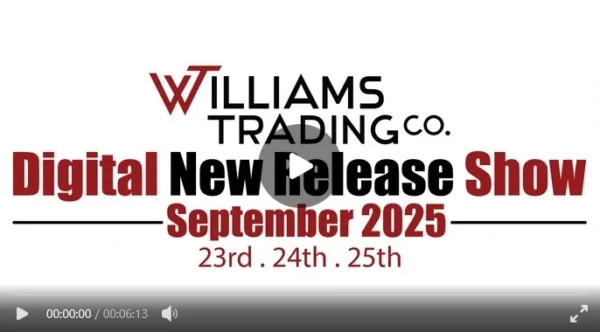 Official trailer for Williams Trading Co. 3-Day Digital LIVE Showcase 2025 – Retail B2B sex toy event on Zoom