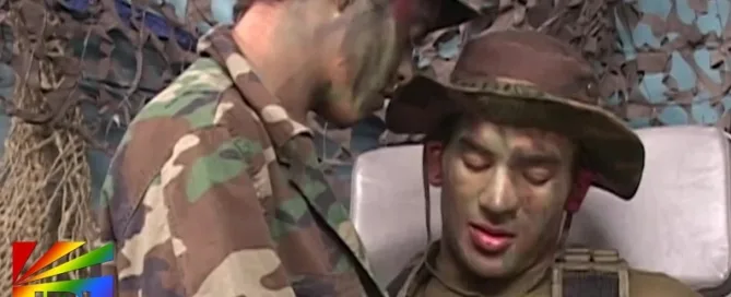 Cum Freaks Gay Military Training DVD cover art featuring Pulse Distribution release