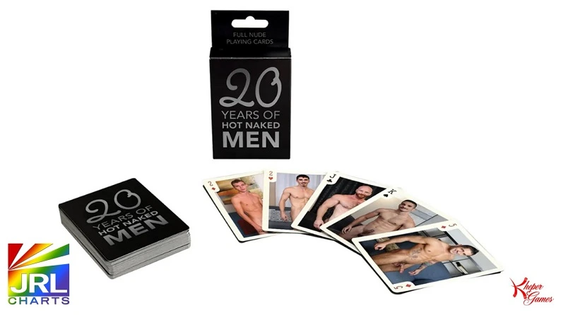 JRL CHARTS spotlights Kheper Games’ nude male card deck for adult novelty retailers