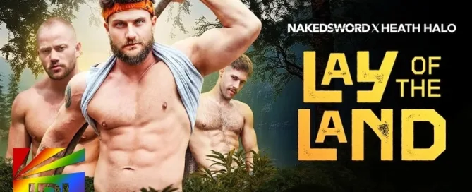 Cast of Lay of the Land Episode 1 gay porn series from NakedSword and Heath Halo – JRL CHARTS Gay Adult News