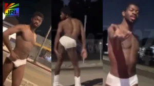 Lil Nas X nearly naked during arrest in Los Angeles after police brawl – TMZ photo via JRL CHARTS Hip Hop News
