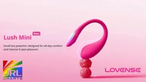 Lovense Lush Mini G-Spot Vibrator in signature design, app-controlled and retail ready – JRL CHARTS