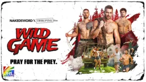 NakedSword and Disruptive Films unleash Wild Game XXX thriller with Heath Halo, Derek Kage, Jayden Marcos, Andrew Delta, Mike Monroe, and Miles Fallon – JRL CHARTS Gay Adult News