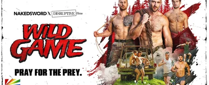 NakedSword and Disruptive Films unleash Wild Game XXX thriller with Heath Halo, Derek Kage, Jayden Marcos, Andrew Delta, Mike Monroe, and Miles Fallon – JRL CHARTS Gay Adult News