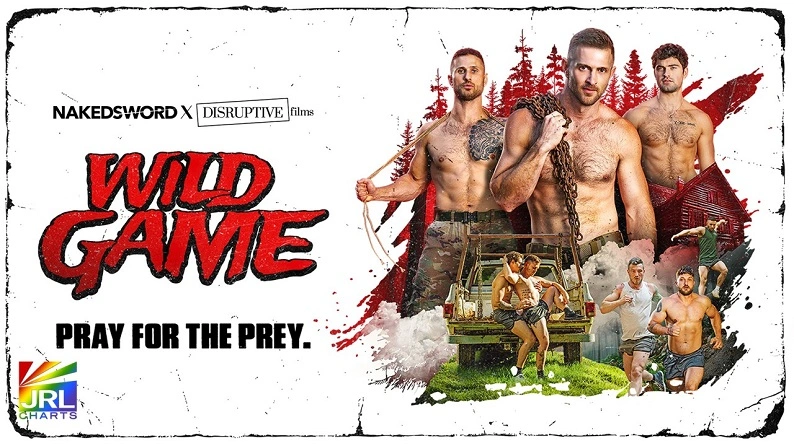 NakedSword and Disruptive Films unleash Wild Game XXX thriller with Heath Halo, Derek Kage, Jayden Marcos, Andrew Delta, Mike Monroe, and Miles Fallon – JRL CHARTS Gay Adult News