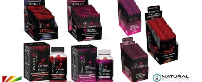 Natural Solutions contract manufacturing and wholesale wellness products featured on JRL CHARTS Sex Toys News