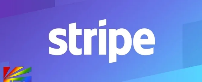 Stripe headquarters logo with LGBTQ+ payments controversy headline | JRL CHARTS LGBT World News
