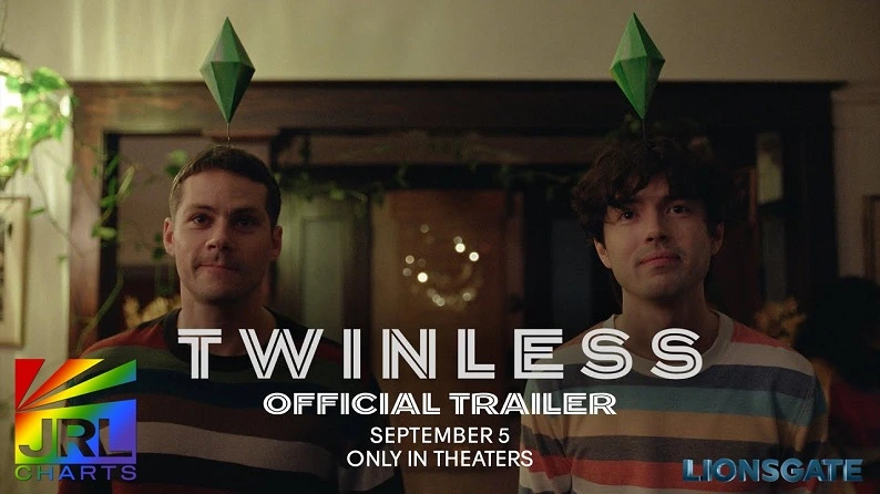 Dylan O’Brien stars in Twinless (2025) official LGBT movie trailer – JRL CHARTS LGBT Movie Trailers