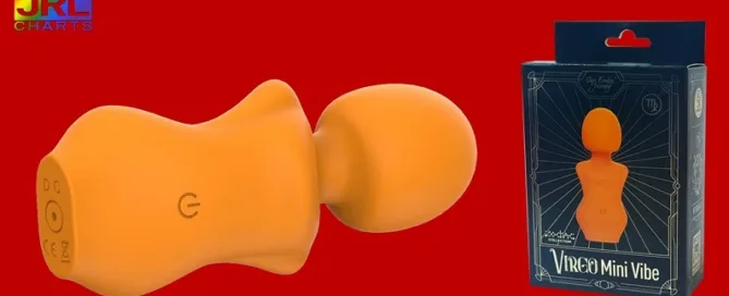 OEJ Virgo Mini Vibe featured on JRL CHARTS Sex Toys News as a must-have pleasure product