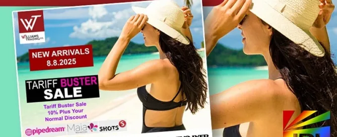 Williams Trading Weekly New Arrivals featuring Aneros, SHOTS, Blush and more – JRL CHARTS Adult Industry News