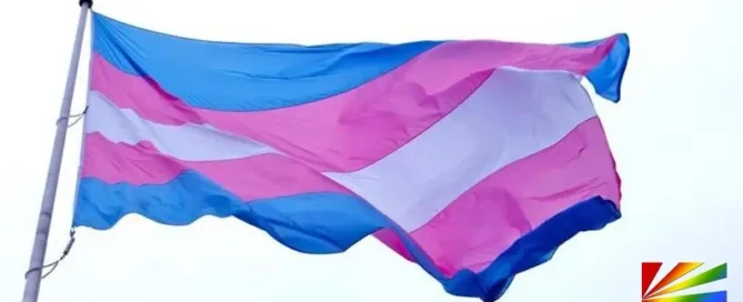 The transgender pride flag waves during national debate over Heritage Foundation’s push for the FBI to label transgender Americans as a terror threat – JRL CHARTS LGBT Politics