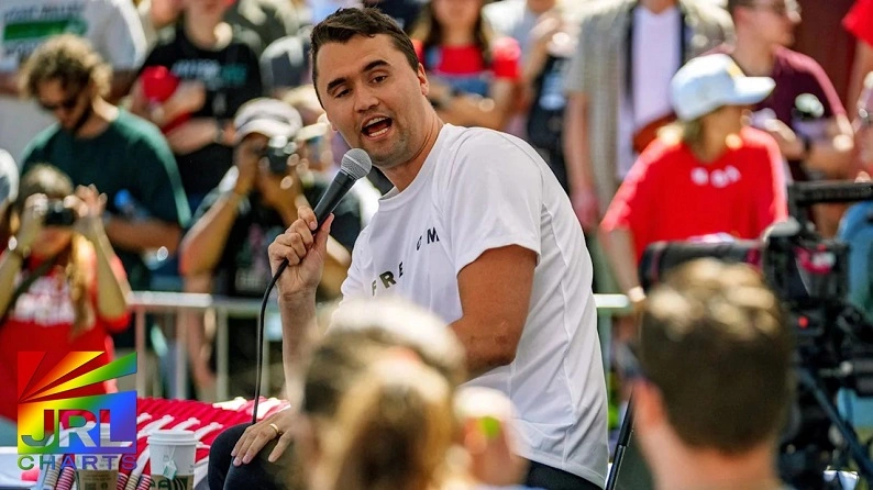 Charlie Kirk speaks at Utah Valley University in Orem, Utah, the day before fatal shooting.