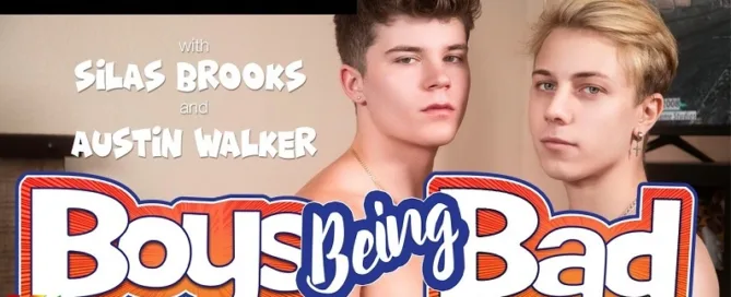 Helix Studios Boys Being Bad DVD starring Silas Brooks, Austin Walker, Ryan Chun, Matthew Grey, Zach Letoa, Cameron Moore, Adam Reid, Ryder Rockwell, Derek Shaw, and Jamar West – JRL CHARTS Exclusive