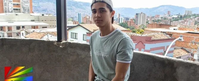 Main promo image of LatinBoyz newcomer Deit from Colombia making his solo debut on JRL CHARTS Gay Adult News.