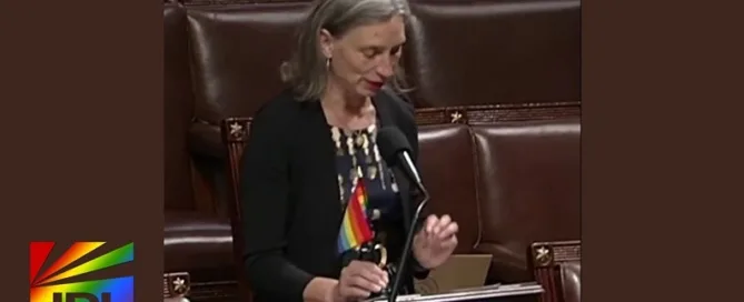 Rep. Maxine Dexter speaks out against the Pride flag ban amendment to the National Defense Authorization Act | JRL CHARTS LGBT Politics