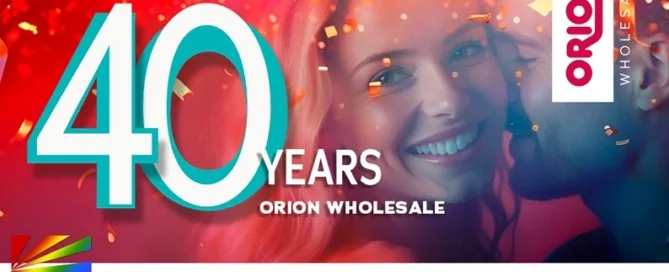 ORION Wholesale celebrates 40 years as a global erotic B2B distributor of sex toys and pleasure products – JRL CHARTS Adult Industry News.