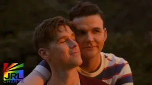 Scott Frenzel in his Streetlights music video, channeling 1980s queer coming-of-age vibes — featured on JRL CHARTS Gay Music News.