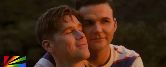 Scott Frenzel in his Streetlights music video, channeling 1980s queer coming-of-age vibes — featured on JRL CHARTS Gay Music News.