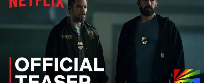 Matt Damon and Ben Affleck in The Rip Netflix teaser featured on JRL CHARTS Movie Trailers
