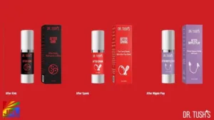 Dr. Tush’s Halloween After-Play Pack featuring After Kink, After Spank, and After Nipple Play soothing gels for post-play comfort | JRL CHARTS Pleasure Products News 2025